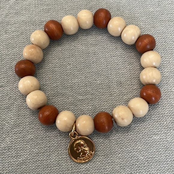 Wooden Stretch Charm Bracelet Set - Picture 5 of 5